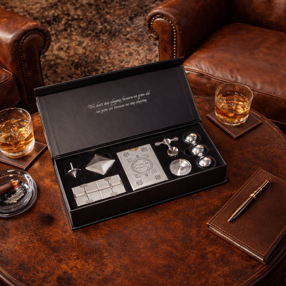 Premium Fidget Toys for Adults: Why Metal Beats Plastic