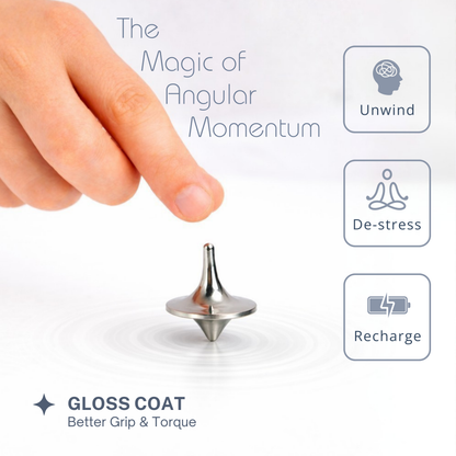 The Spinning Top — Stainless Steel